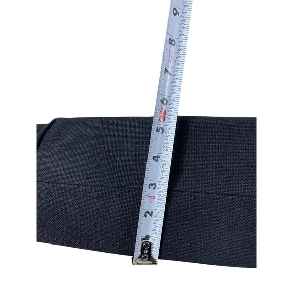 Tommy Bahama Tan Black Woven Tote Bag Brown Strap Large Shoulder Purse Beachy - Picture 12 of 16